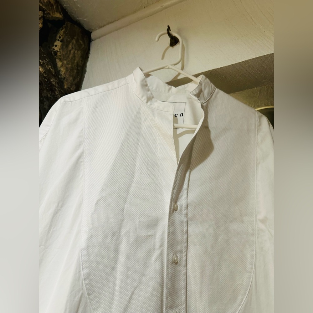 NWOT Frank & Eileen VICTORIA Italian Tuxedo Shirt. Size M. - Picture 11 of 16